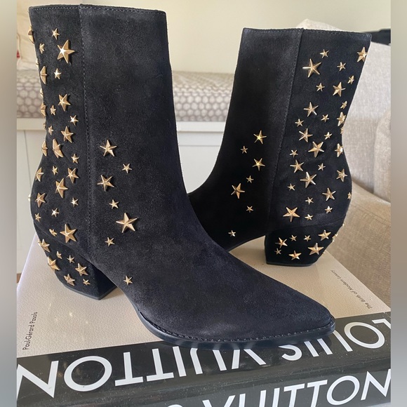 Matisse Shoes - Matisse Star Studded Limited Edition Suede Boot